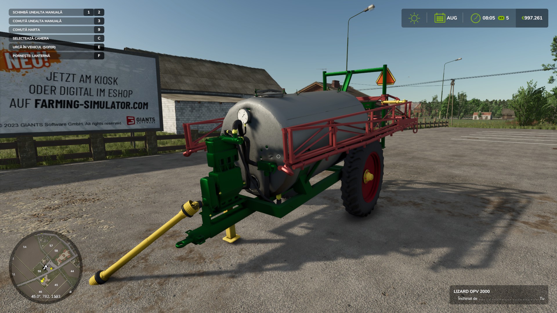 Read more about the article FS25 OPV 2000 Sprayer