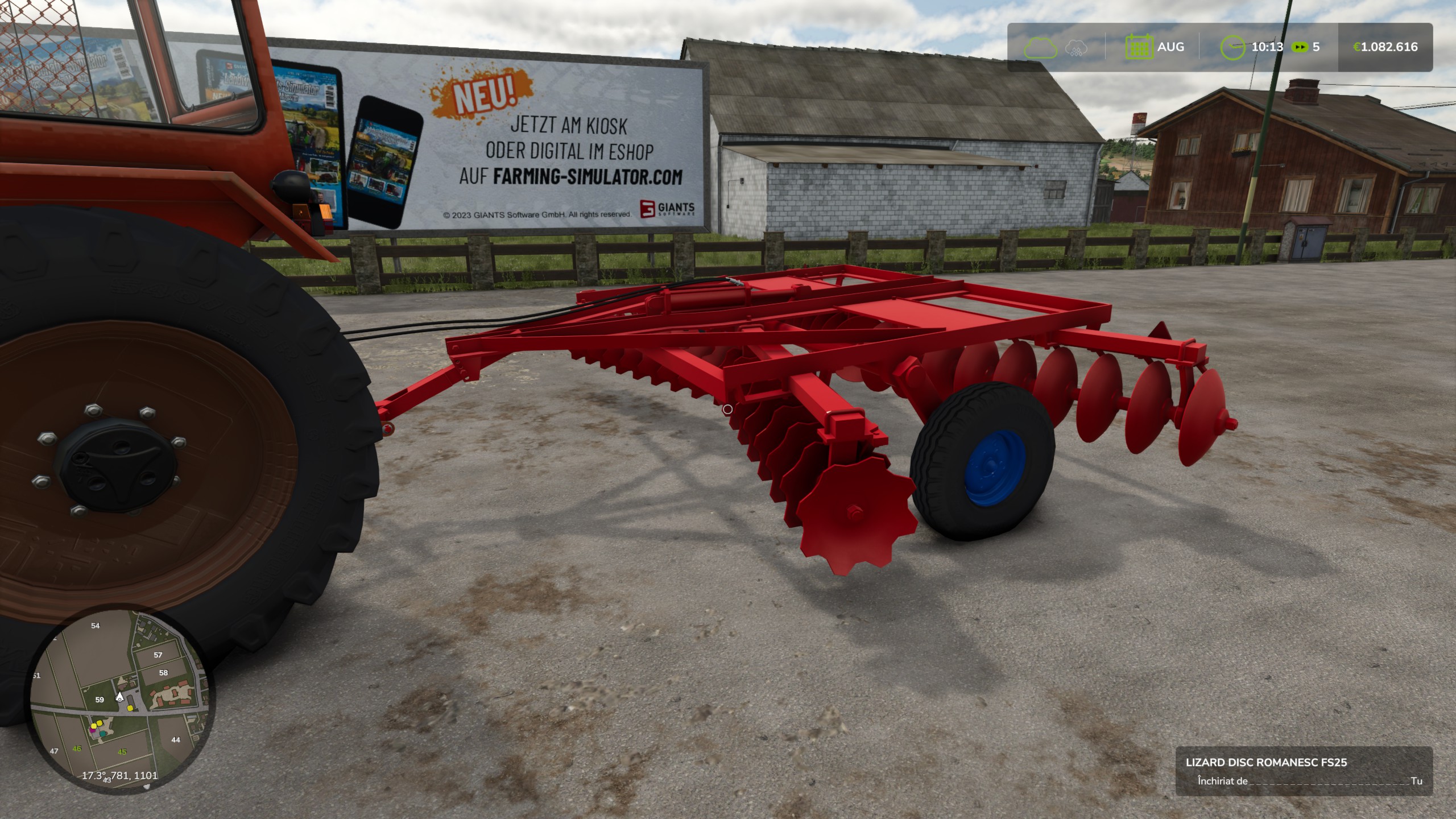 Read more about the article FS25 Disc Romanesc