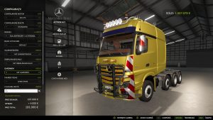 Read more about the article FS25 Mercedes Benz Actros SLT